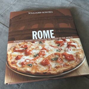 Williams Sonoma Rome Cookbook - Rich Brown Cover